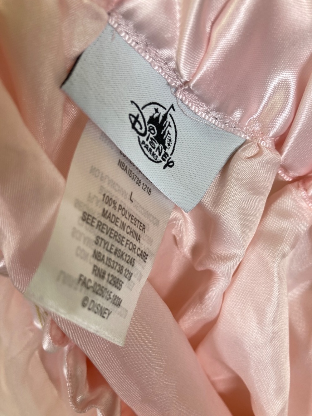 Disney Bibbity Bobbity Boutique Skirt YOUTH Sz L Pink New With Tags - Picture 2 of 14